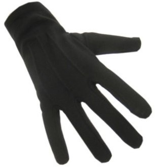 Handschoenen Zwarte Luxe Zwart Kopen?