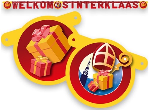 Letterslinger Welkom Sinterklaas (210cm)