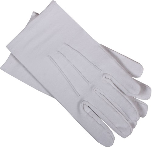 Witte Handschoenen Luxe (Topkwaliteit)